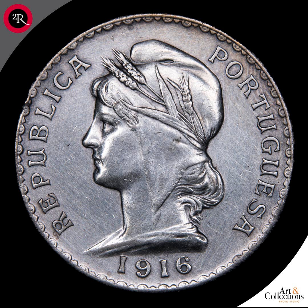 PORTUGAL 1 ESCUDO 1916 Numismatica Dos Rey PORTUGAL 1 ESCUDO 1916 Numismatica Dos Rey